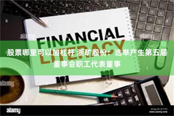 股票哪里可以加杠杆 浙矿股份：选举产生第五届董事会职工代表董事